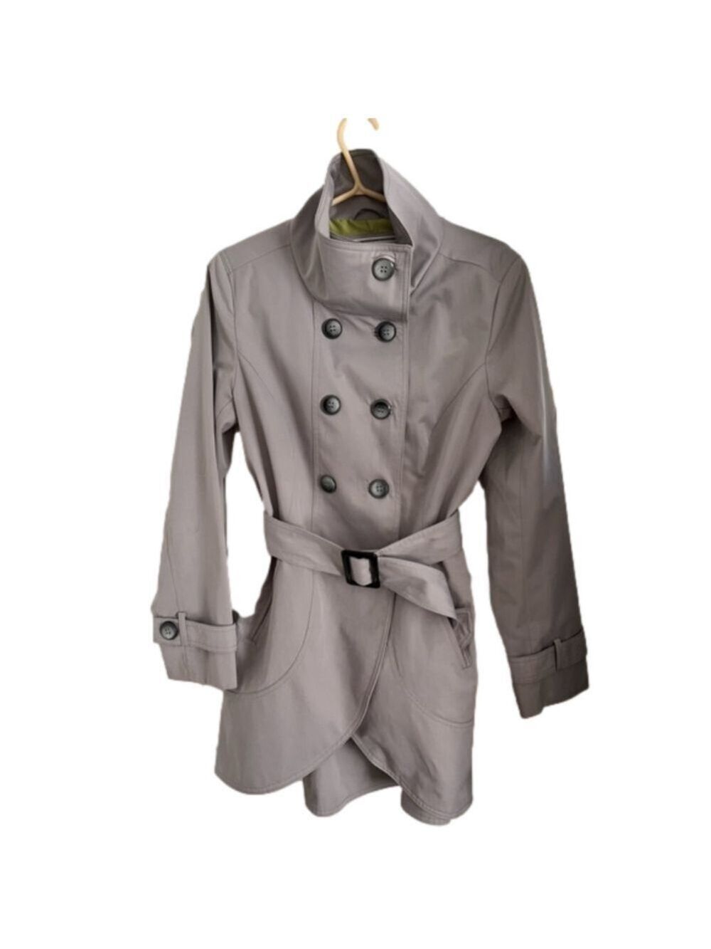 EUC Votre Nom Paris double breasted trench coat size medium